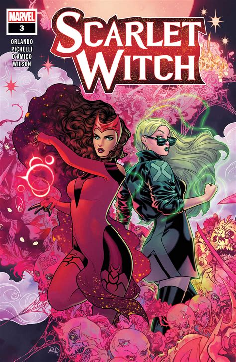 Witch illustrated comic